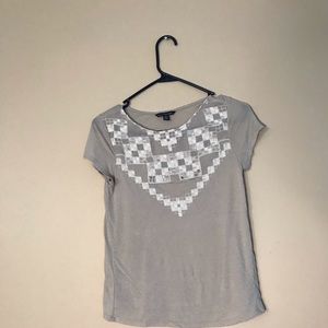 Tan American Eagle outfitters shirt